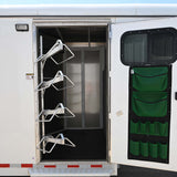 2020 Maverick 4 Horse Stock Combo Gooseneck Trailer