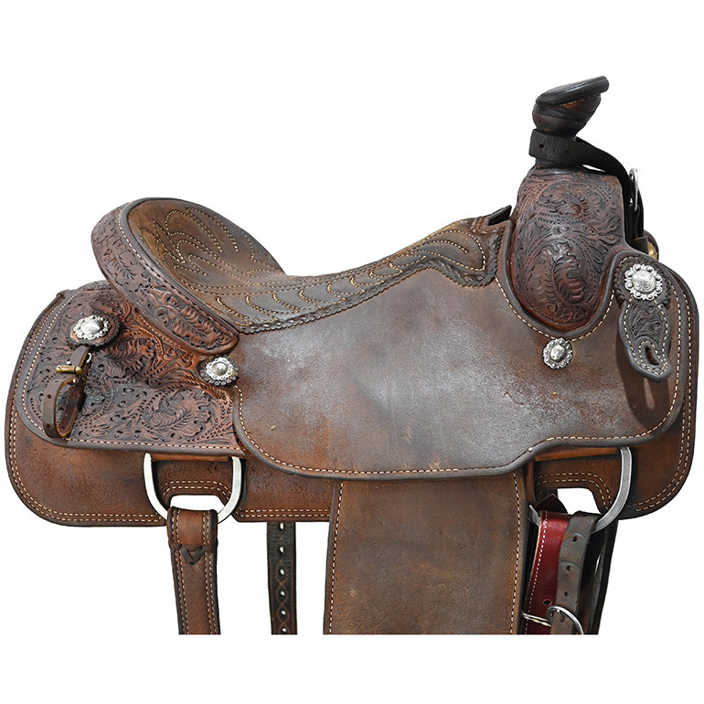 Used 16" Travis McIntyre Roping Saddle