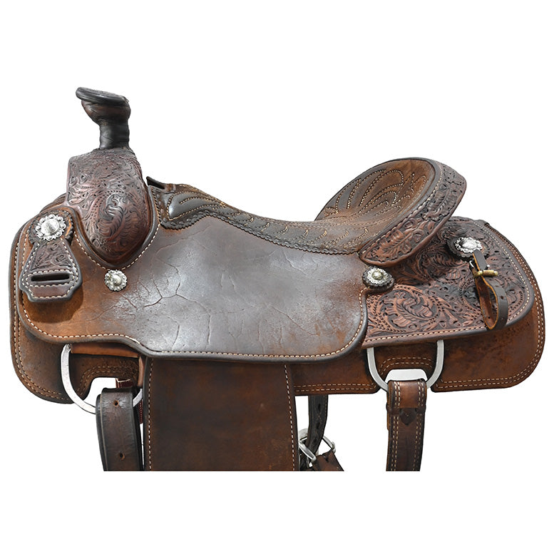 Used 16" Travis McIntyre Roping Saddle