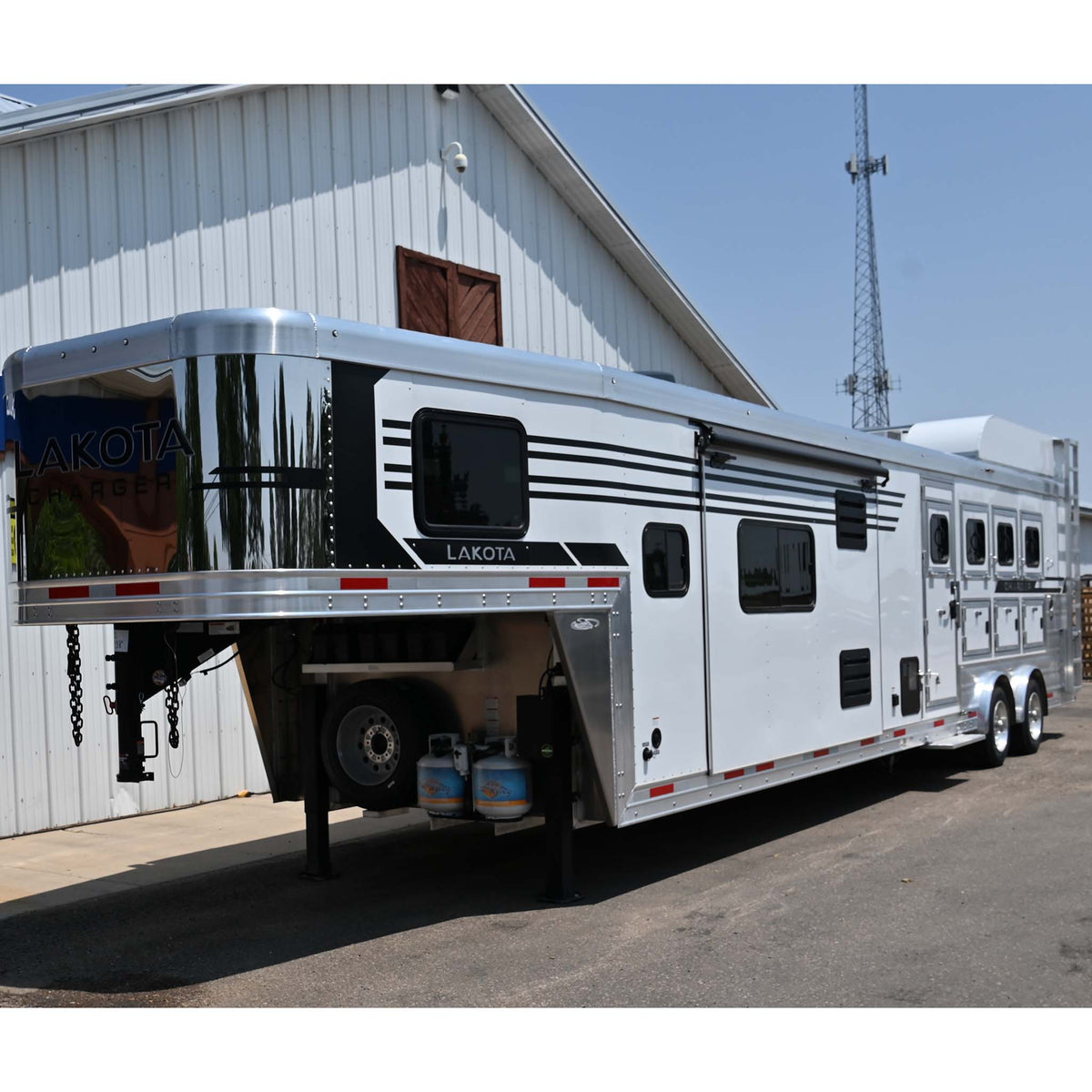 2027 Lakota Charger 4 Horse Trailer with 16'  LQ,  Spread Axle