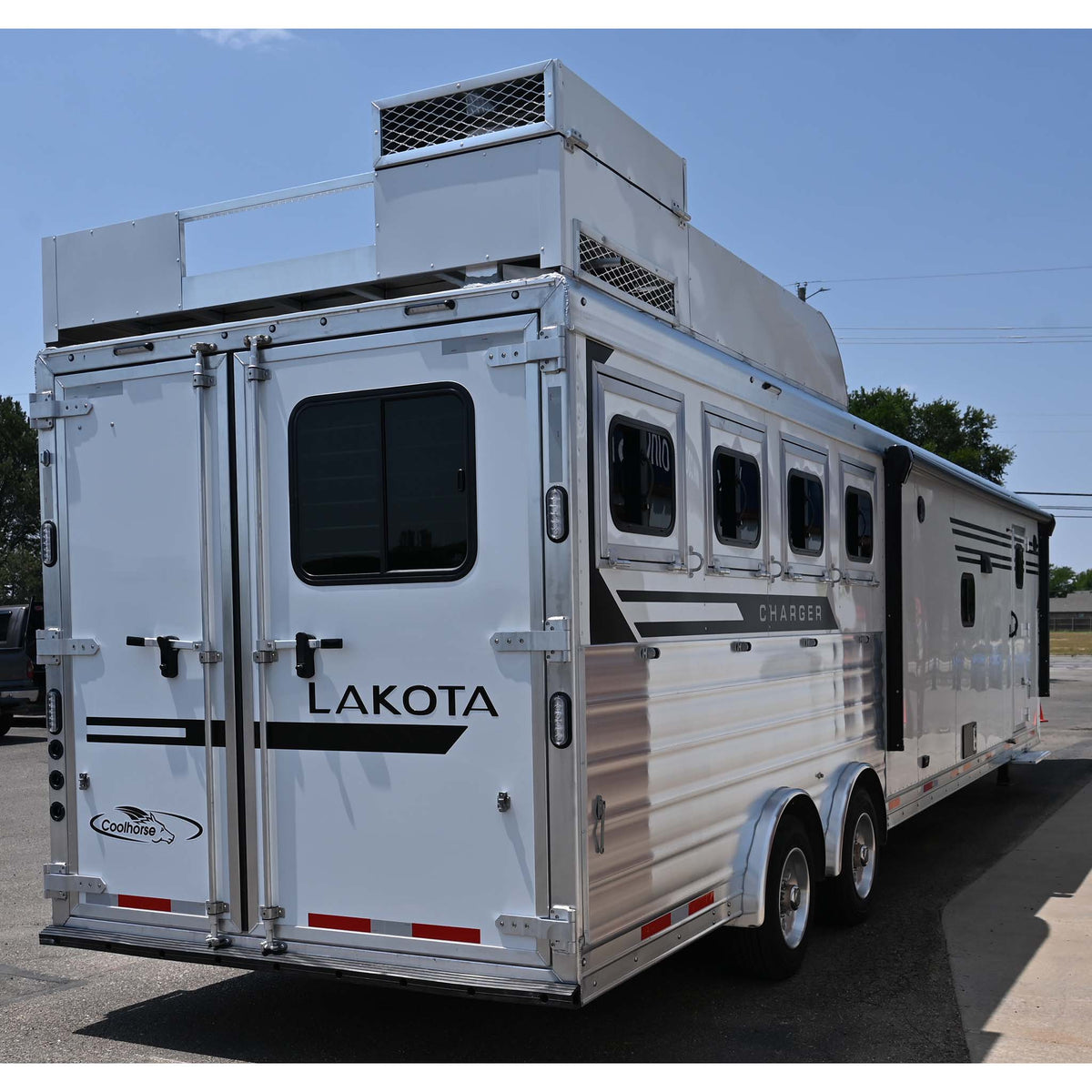 2027 Lakota Charger 4 Horse Trailer with 16'  LQ,  Spread Axle
