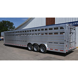 2027 Platinum 36' Stock Trailer Triple Axle, 8' Wide