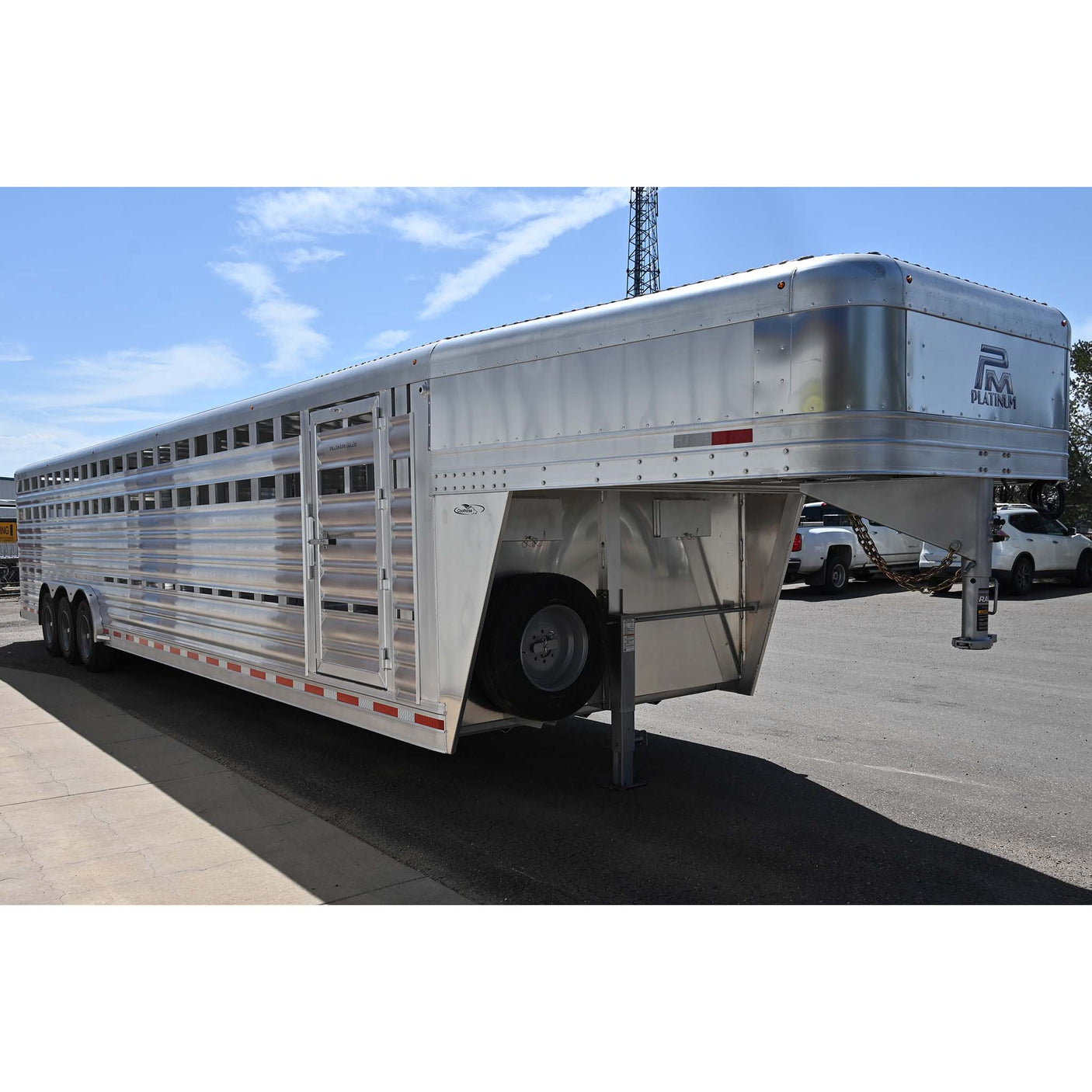 2027 Platinum 36' Stock Trailer Triple Axle, 8' Wide
