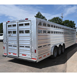 2027 Platinum 36' Stock Trailer Triple Axle, 8' Wide