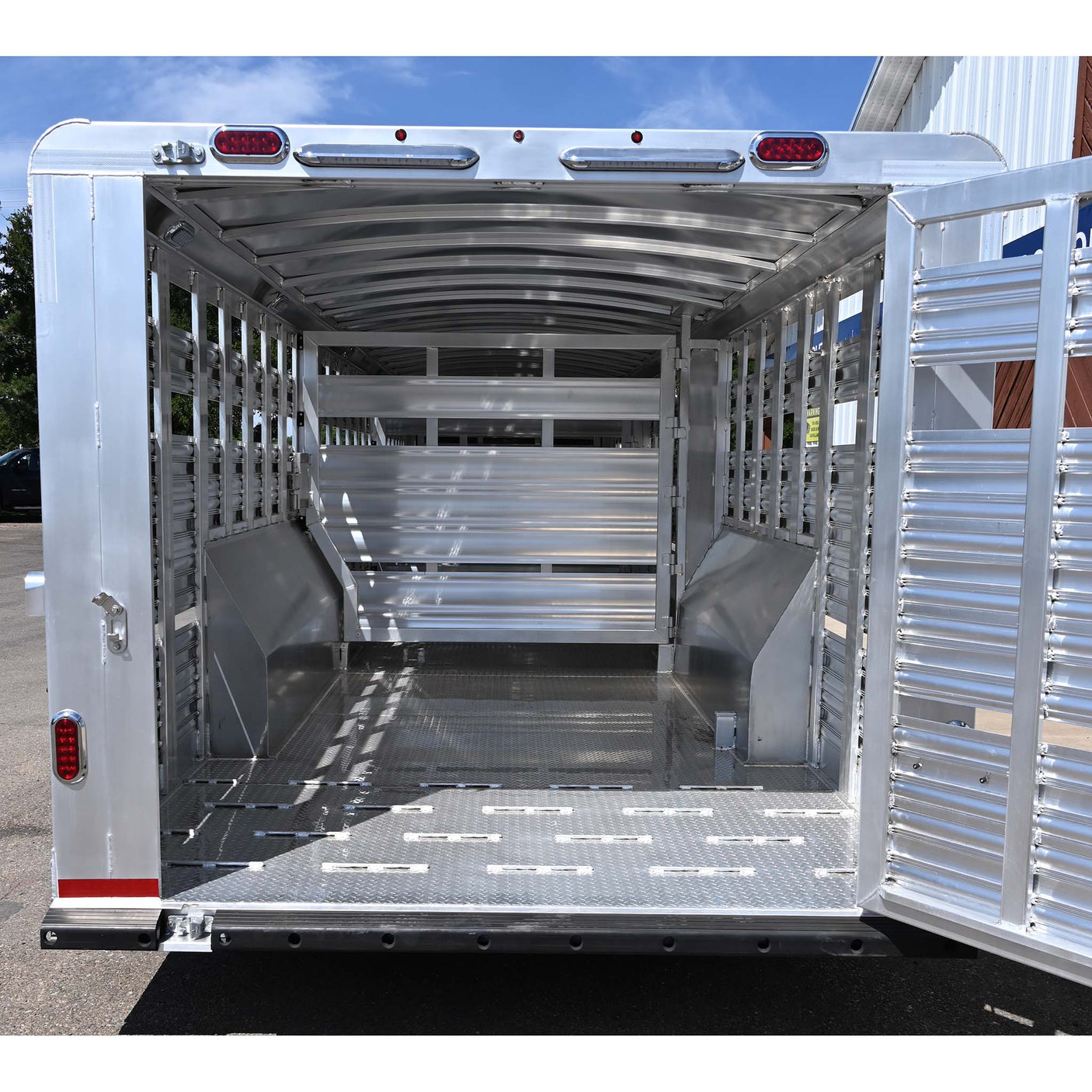 2027 Platinum 36' Stock Trailer Triple Axle, 8' Wide
