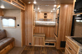 2022 Lakota Charger Stock Combo 11' LQ Slide Horse Trailer with Mid Tack