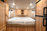 2022 Lakota Charger Stock Combo 11' LQ Slide Horse Trailer with Mid Tack