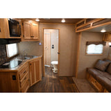 2022 Lakota Charger Stock Combo 11' LQ Slide Horse Trailer with Mid Tack