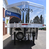 2022 Lakota Charger Stock Combo 11' LQ Slide Horse Trailer with Mid Tack