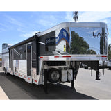 2022 Lakota Charger Stock Combo 11' LQ Slide Horse Trailer with Mid Tack