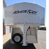 2010 Trails West Adventure 4 Horse Trailer Stock Combo