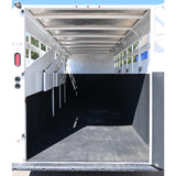 2010 Trails West Adventure 4 Horse Trailer Stock Combo