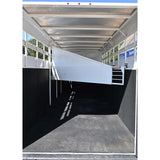 2010 Trails West Adventure 4 Horse Trailer Stock Combo