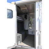 2017 Hart 3 Horse Trailer  GN, Dressing Room with AC, Batteries, and Awning