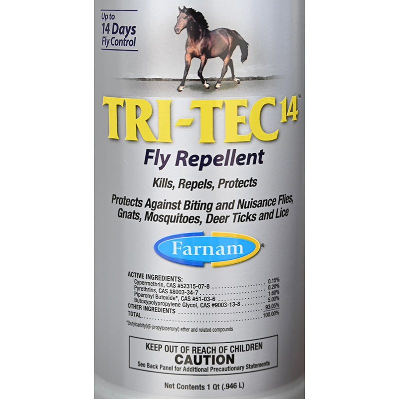 Farnam Tri-Tec 14 Long Lasting Fly Spray- 32oz.