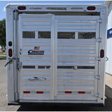 2019 Cimarron 32' Stock Combo Trailer, Double Tack Room, Triple Axle