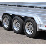 2019 Cimarron 32' Stock Combo Trailer, Double Tack Room, Triple Axle