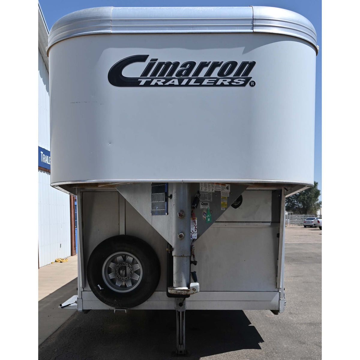 2019 Cimarron 32' Stock Combo Trailer, Double Tack Room, Triple Axle