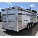 2019 Cimarron 32' Stock Combo Trailer, Double Tack Room, Triple Axle