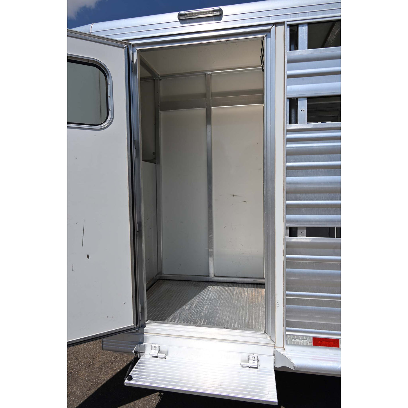 2019 Cimarron 32' Stock Combo Trailer, Double Tack Room, Triple Axle