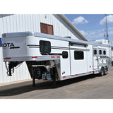 2027 Lakota Legacy 3 Horse Trailer with 13' LQ, Slide Out, Pre Wired for Onan