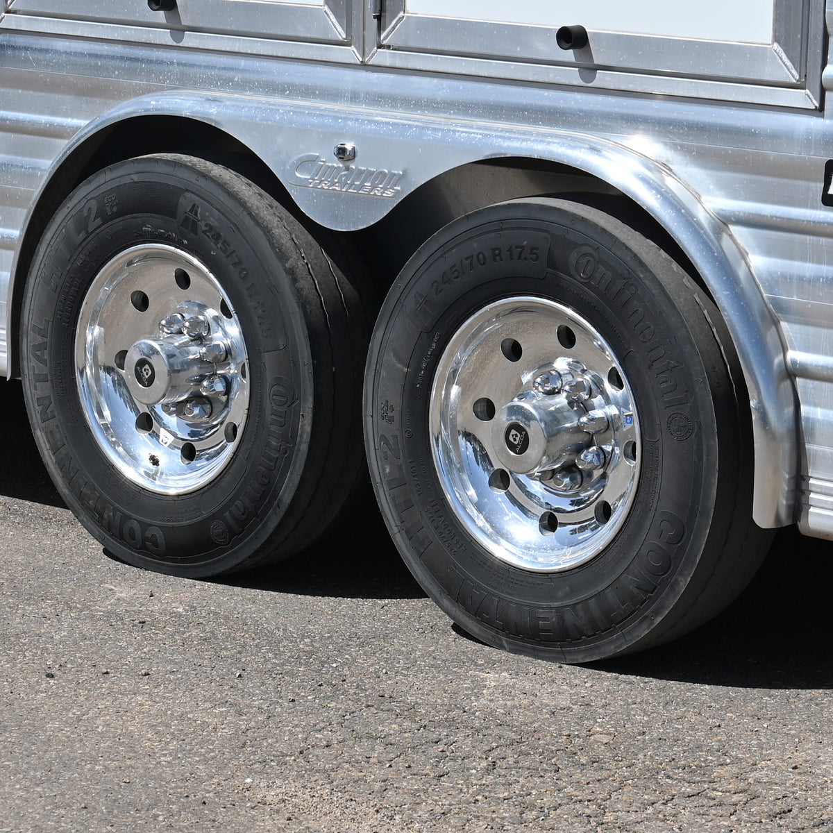 2024 Cimarron 4 Horse Bumper Pull Trailer with Air Ride Axles