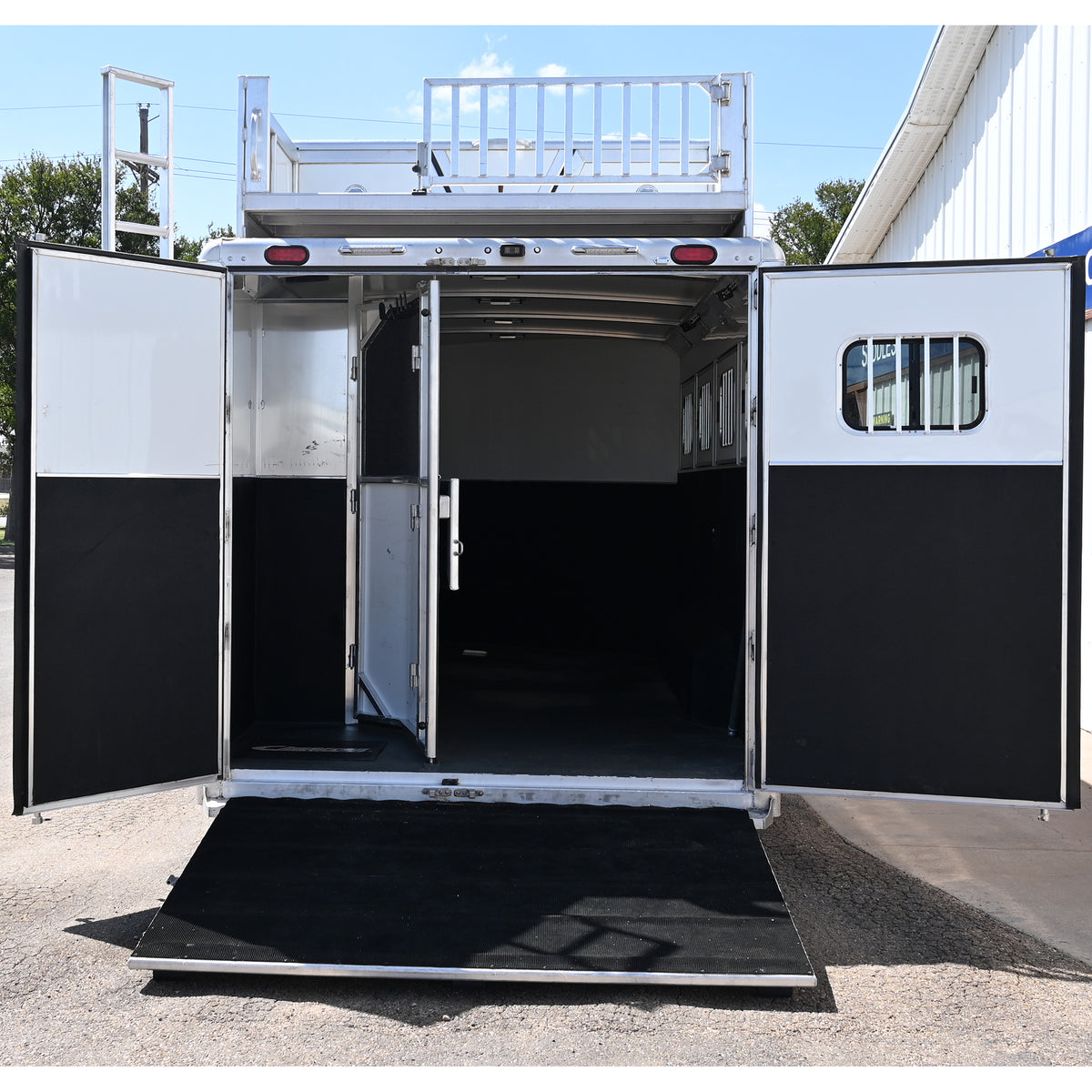 2024 Cimarron 4 Horse Bumper Pull Trailer with Air Ride Axles
