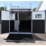 2024 Cimarron 4 Horse Bumper Pull Trailer with Air Ride Axles