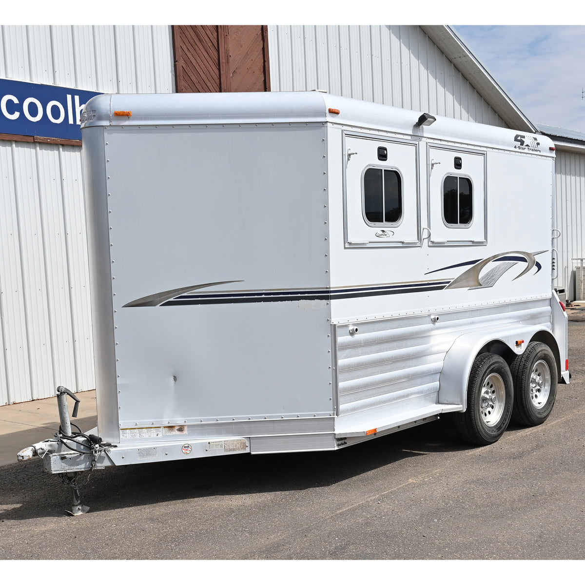 2006 4 Star 2 Horse Bumper Pull Trailer
