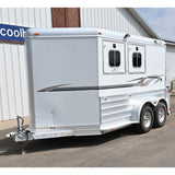 2006 4 Star 2 Horse Bumper Pull Trailer