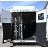 2001 Cimarron 4 Horse 6' Living Quarter Horse Trailer