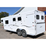 2022 Trails West Sierra 2 Horse 10'x10' Living Quarter