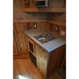 2001 Cimarron 4 Horse 6' Living Quarter Horse Trailer