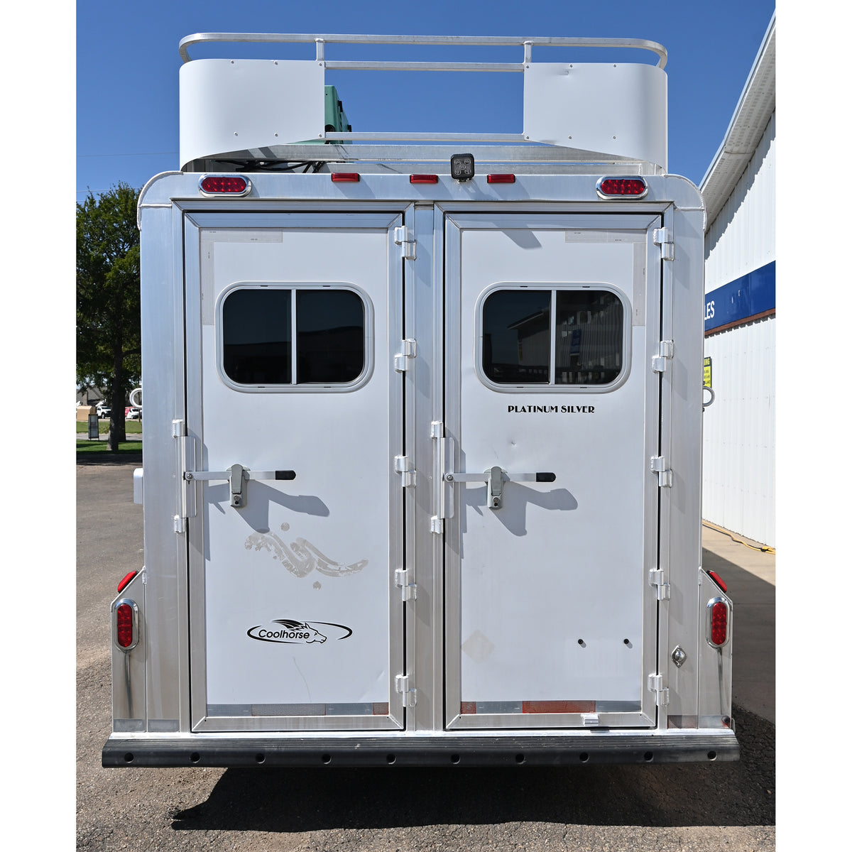 2012 Platinum 4 Horse Trailer with 9' Sierra Living Quarter