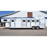 2012 Platinum 4 Horse Trailer with 9' Sierra Living Quarter