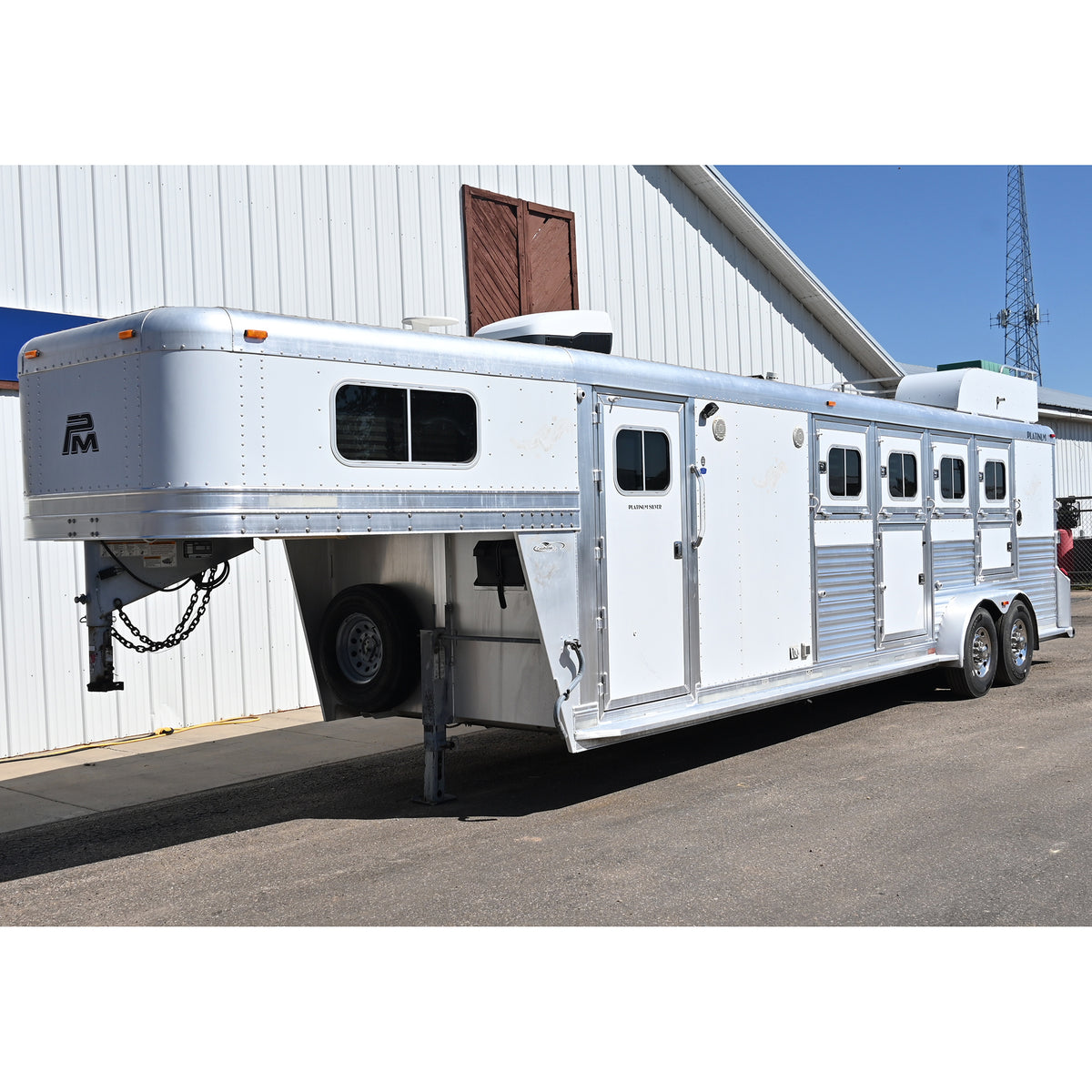 2012 Platinum 4 Horse Trailer with 9' Sierra Living Quarter