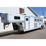 2012 Platinum 4 Horse Trailer with 9' Sierra Living Quarter