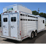 2012 Platinum 4 Horse Trailer with 9' Sierra Living Quarter