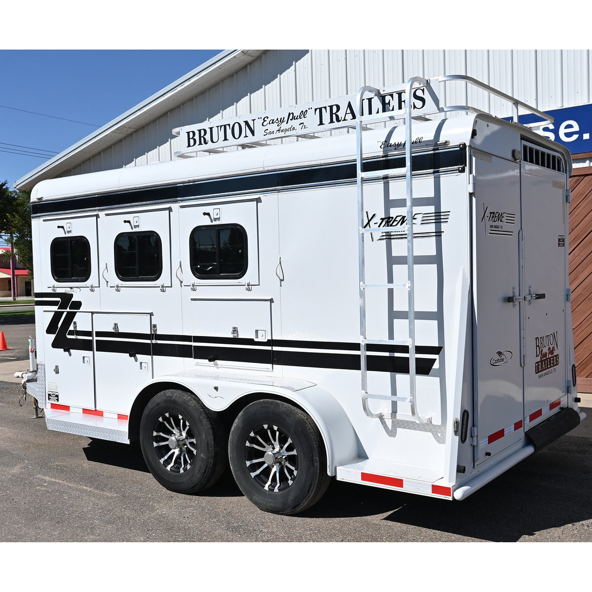 2024 Bruton 3 Horse Bumper Pull