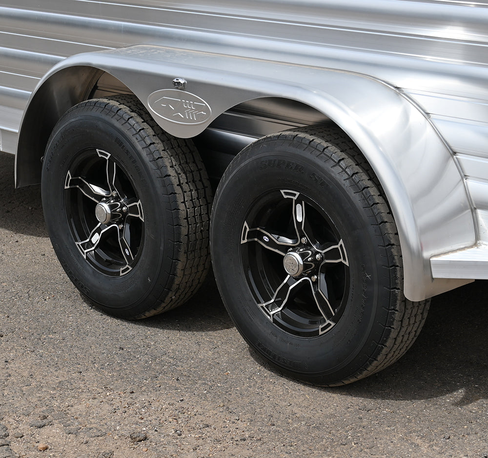 2026 4 Star 2 Horse Slant Load 6'10"W x 11' Bumper Pull Horse Trailer