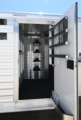 2026 4 Star 24' Deluxe Stock Combo Horse Trailer