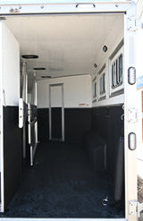 **SOLD**2025 Lakota Charger 3 Horse with 13' LQ, Slide Out, Hayrack**SOLD**