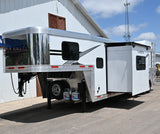 **SOLD**2025 Lakota Charger 3 Horse with 13' LQ, Slide Out, Hayrack**SOLD**