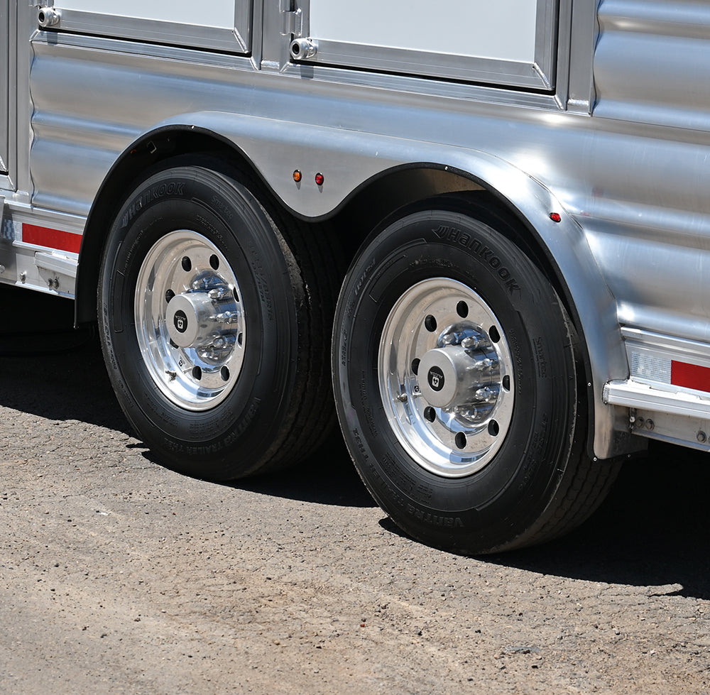 2025 Platinum 3 Horse 10' Outback Living Quarter Trailer