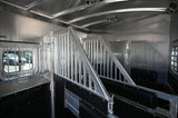 2025 Platinum 3 Horse 10' Outback Living Quarter Trailer