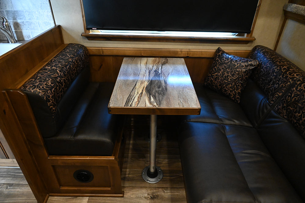 2025 Platinum 3 Horse 10' Outback Living Quarter Trailer