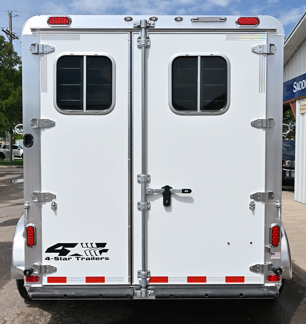 2026 4 Star 3 Horse Gooseneck Horse Trailer