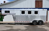 2026 4 Star 3 Horse Gooseneck Horse Trailer