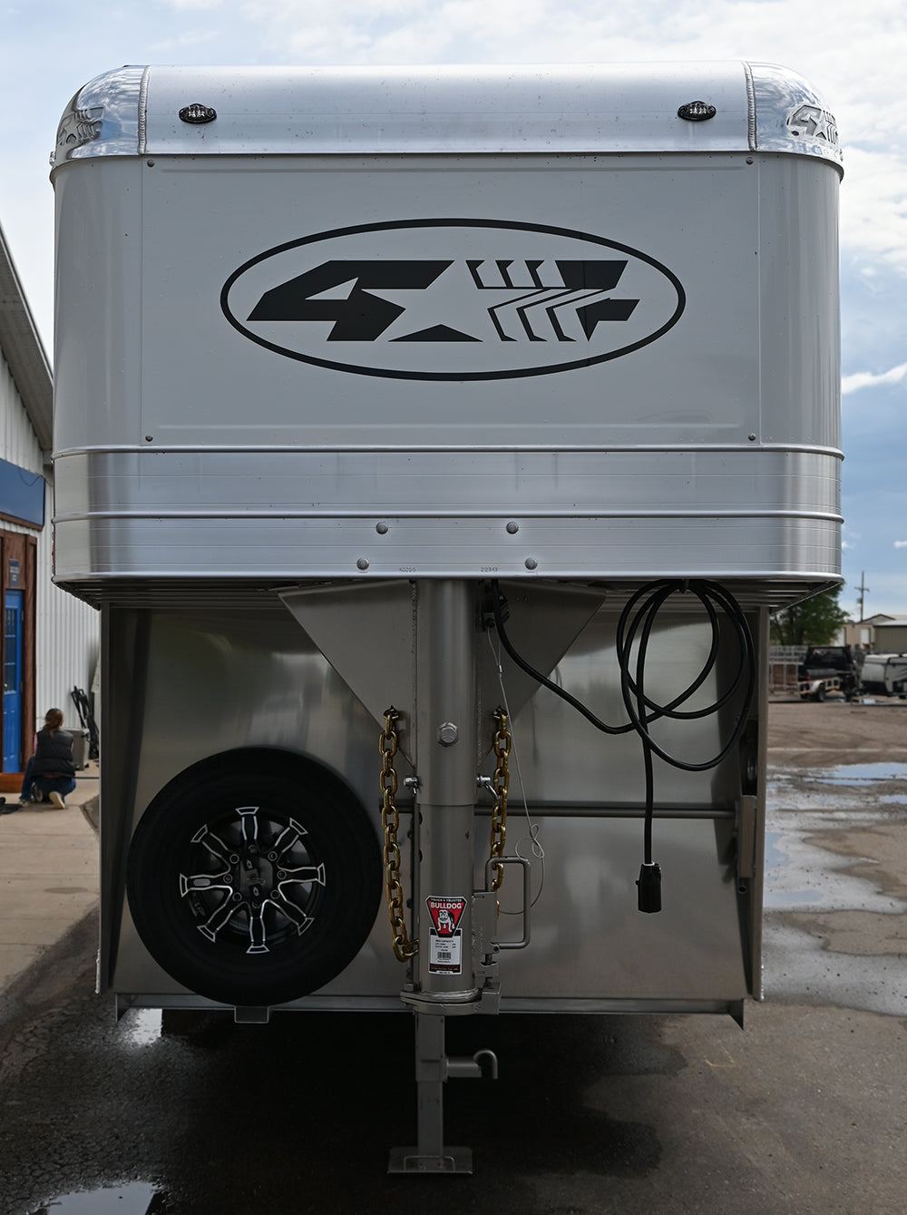 2026 4 Star 3 Horse Gooseneck Horse Trailer
