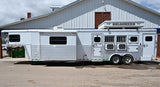 2006 Bloomer 4 Horse 13' Living Quarter Horse Trailer
